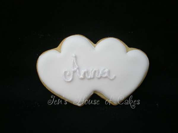 Place Setting Wedding Cookie