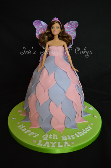 3D Fairy Doll Cake
