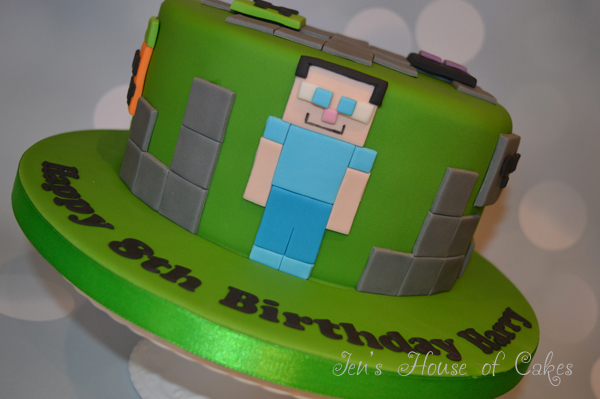 Minecraft Cake (2D Decoration)