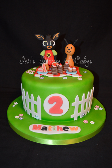 Bing & Flop Birthday Cake
