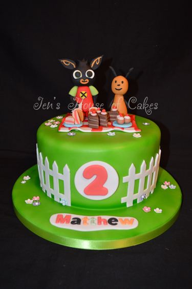 Bing & Flop Birthday Cake