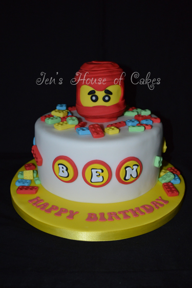 Lego Ninjago Birthday Cake