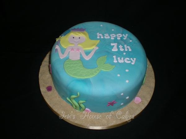 Mermaid Birthday Cake