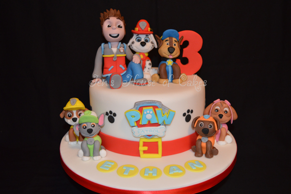 Paw Patrol Birthday Cake