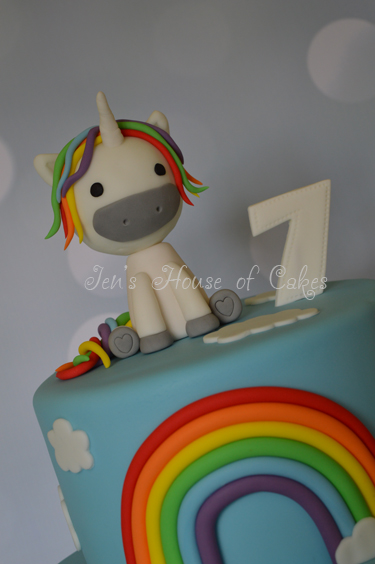 Rainbow Unicorn Close Up