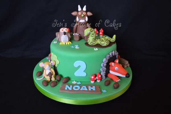 Small Gruffalo Themed Cake