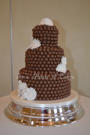 Maltesers 3 Tier Wedding Cake